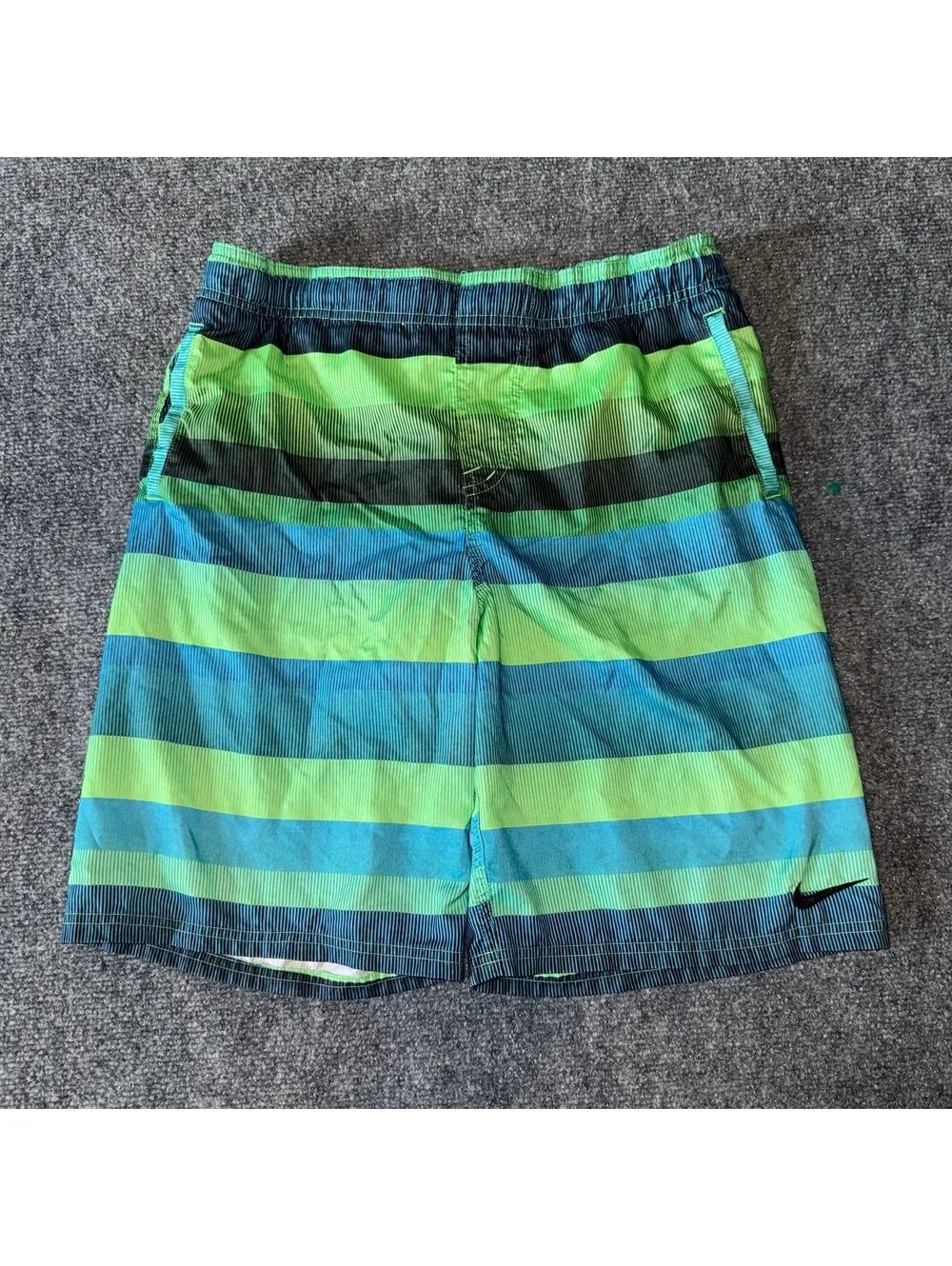 Nike Multicolor Lined Swim Trunks Mens XL Vtg y2k 90s Rare